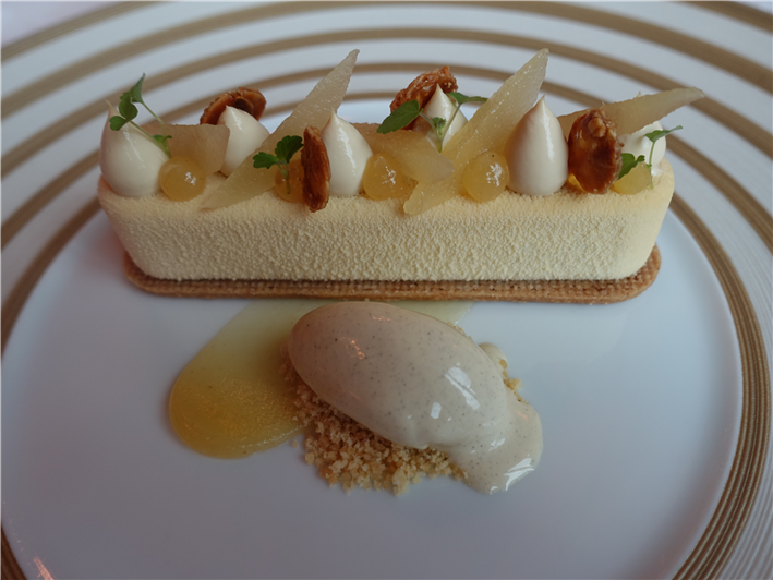 vanilla mousseline